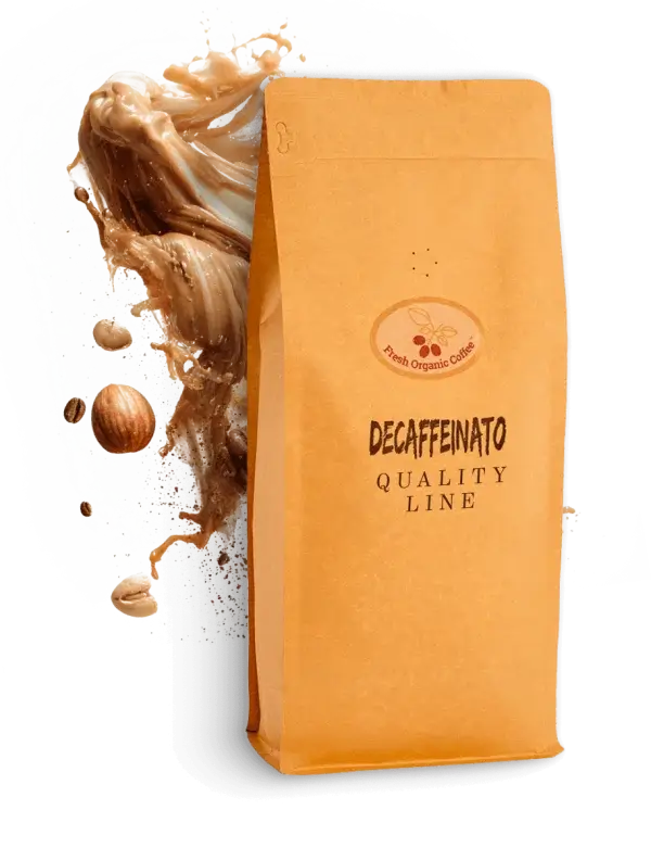 Кава в зернах Decaffeinato Quality Line Кава в зернах Decaffeinato Quality Line купити каву без кофеїну 2 кг