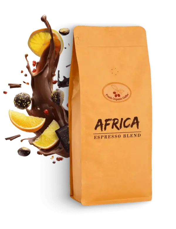Кава в зернах Africa Espresso blend африканська кава бленд